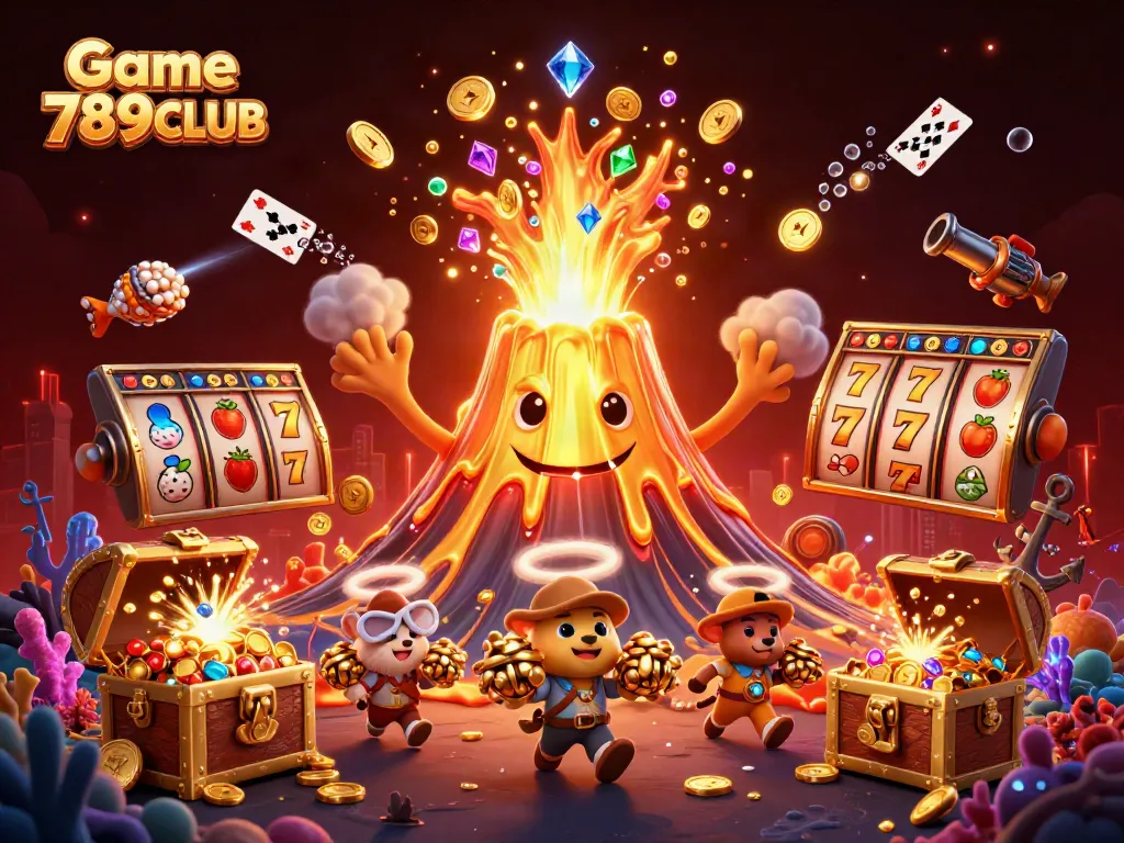 Witness the triumph of game 789CLUB where treasures, slot elements, and excitement combine!