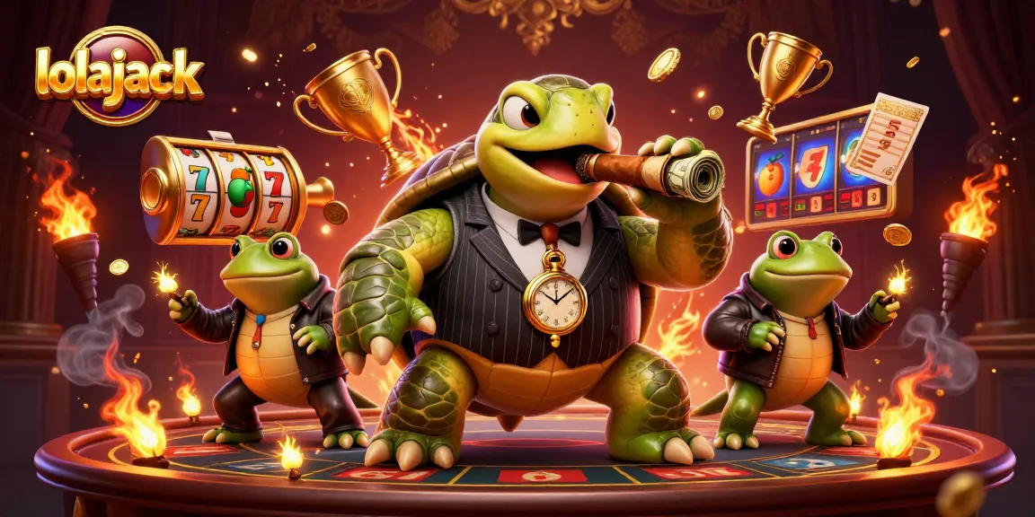Experience thrilling gameplay at lolajack casino with a vibrant slot scene full of action!